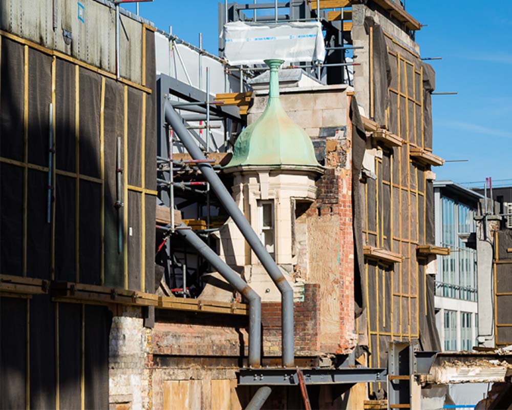 historic building demolition in New Bond Street